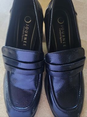 Womens Heeled Loafers